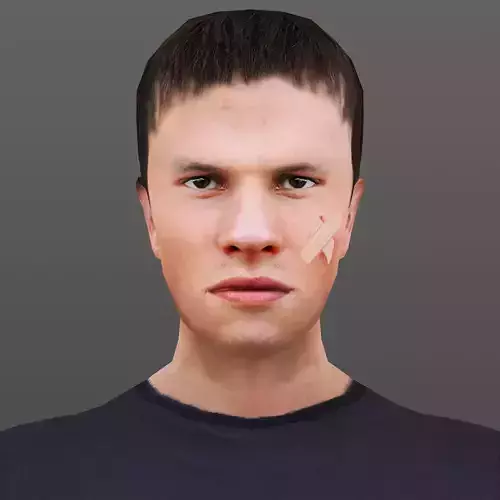 MAN 42 - WITH 250 ANIMATIONS Low-poly 3D model