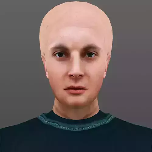 MAN 45 - WITH 250 ANIMATIONS Low-poly 3D model