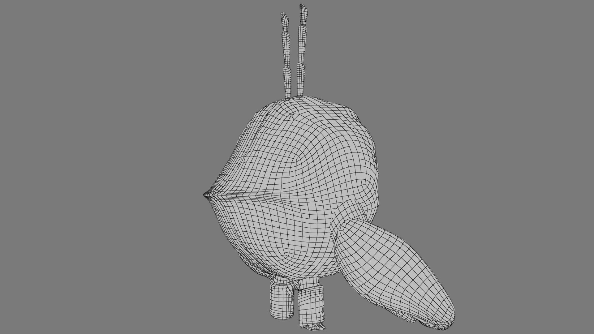 Cartoon Mr Crab Low-poly 3D model_22