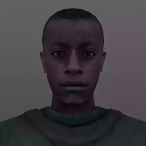 MAN 49 - WITH 250 ANIMATIONS Low-poly 3D model