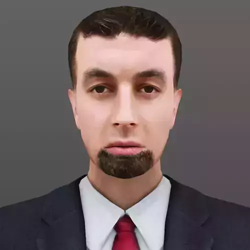 MAN 51 - WITH 250 ANIMATIONS Low-poly 3D model
