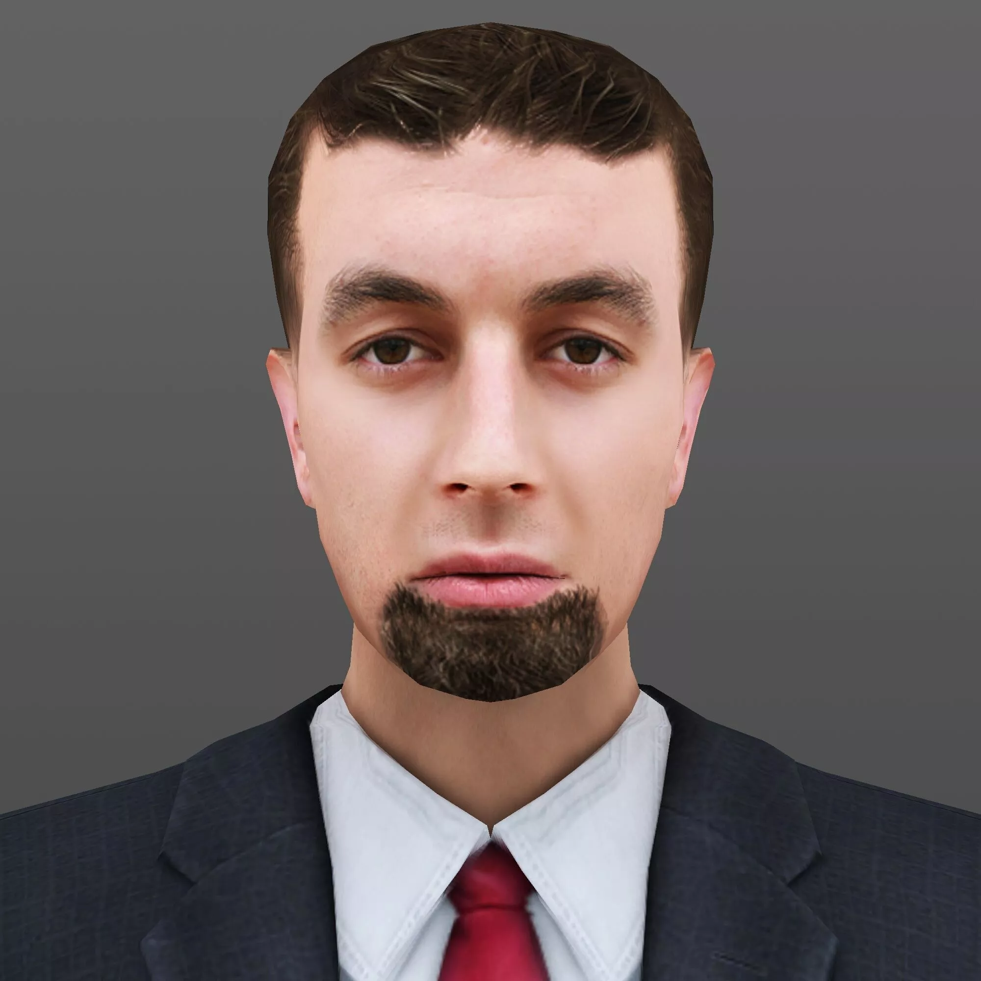 MAN 51 - WITH 250 ANIMATIONS Low-poly 3D model