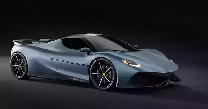 2021 Ferrari Aquila Concept Sportscar-Highly Detailed