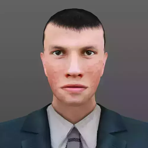 MAN 52 - WITH 250 ANIMATIONS Low-poly 3D model