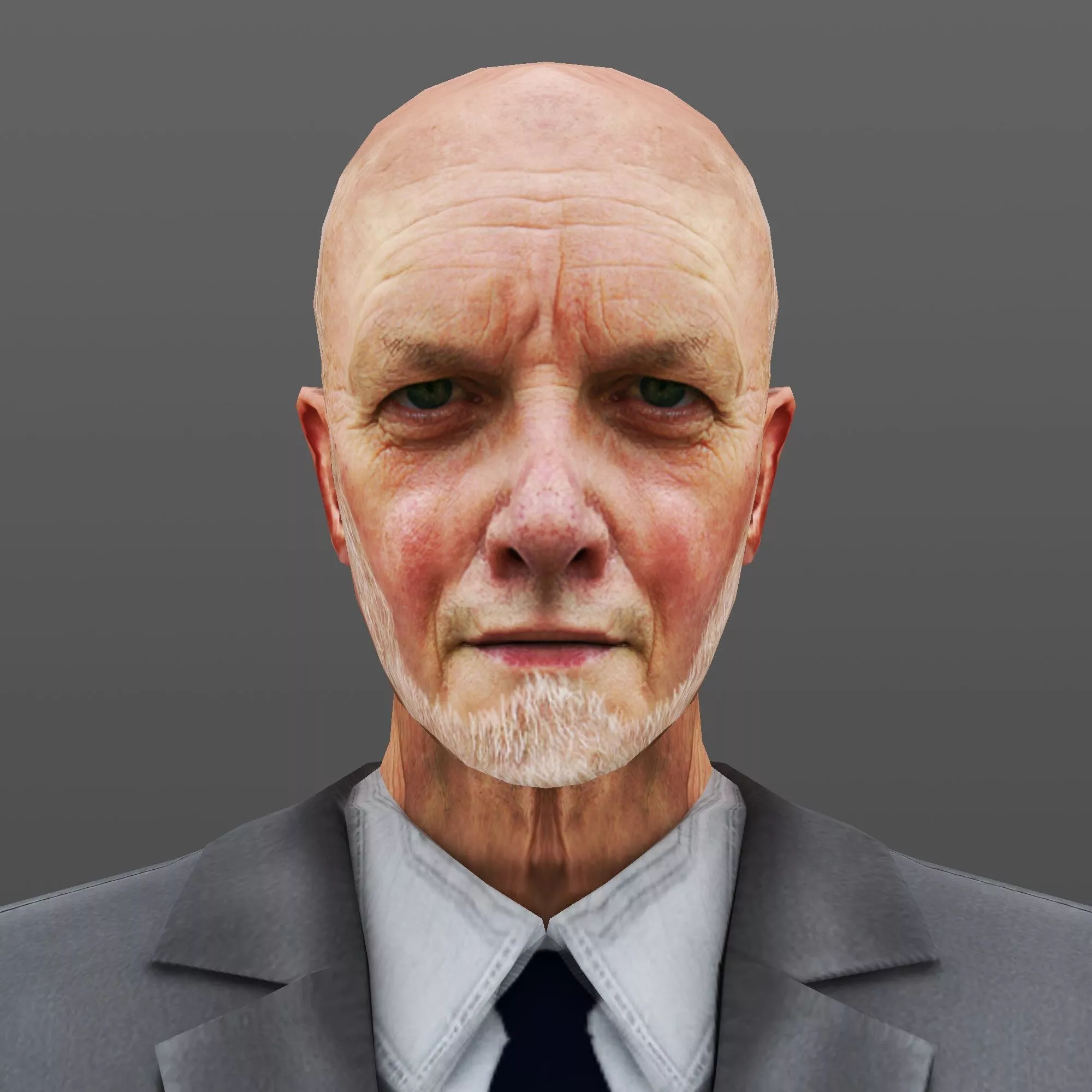 MAN 53 - WITH 250 ANIMATIONS Low-poly 3D model