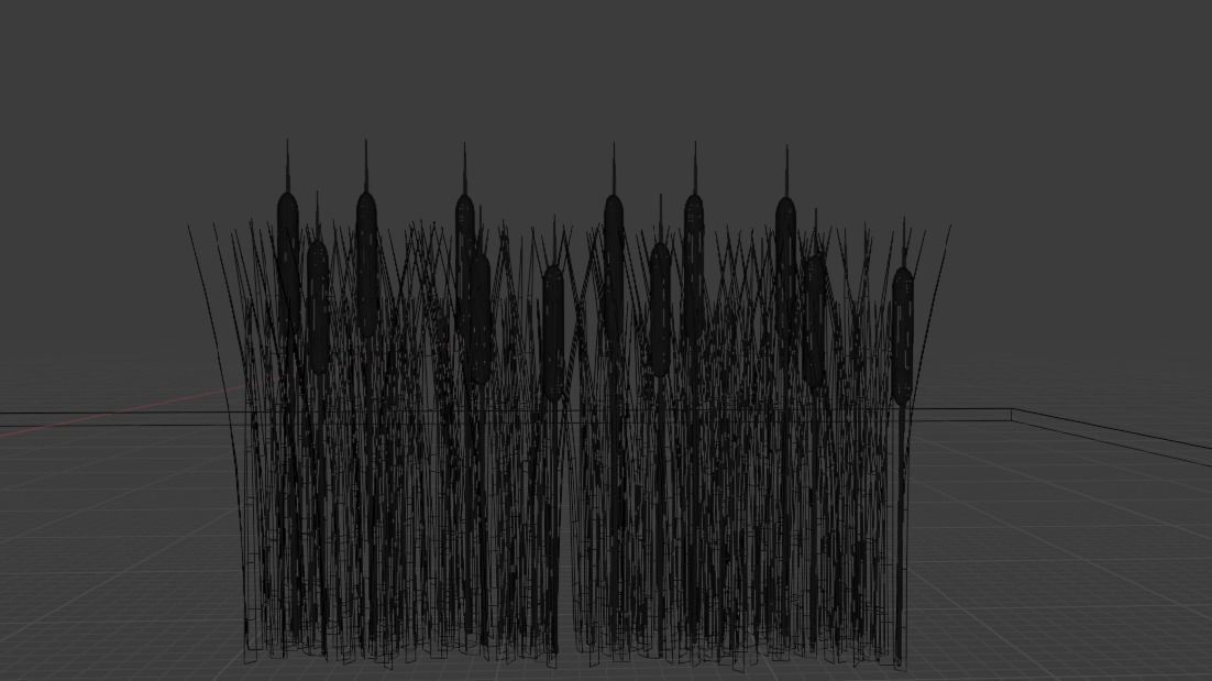 small plants collection Low-poly 3D model_4