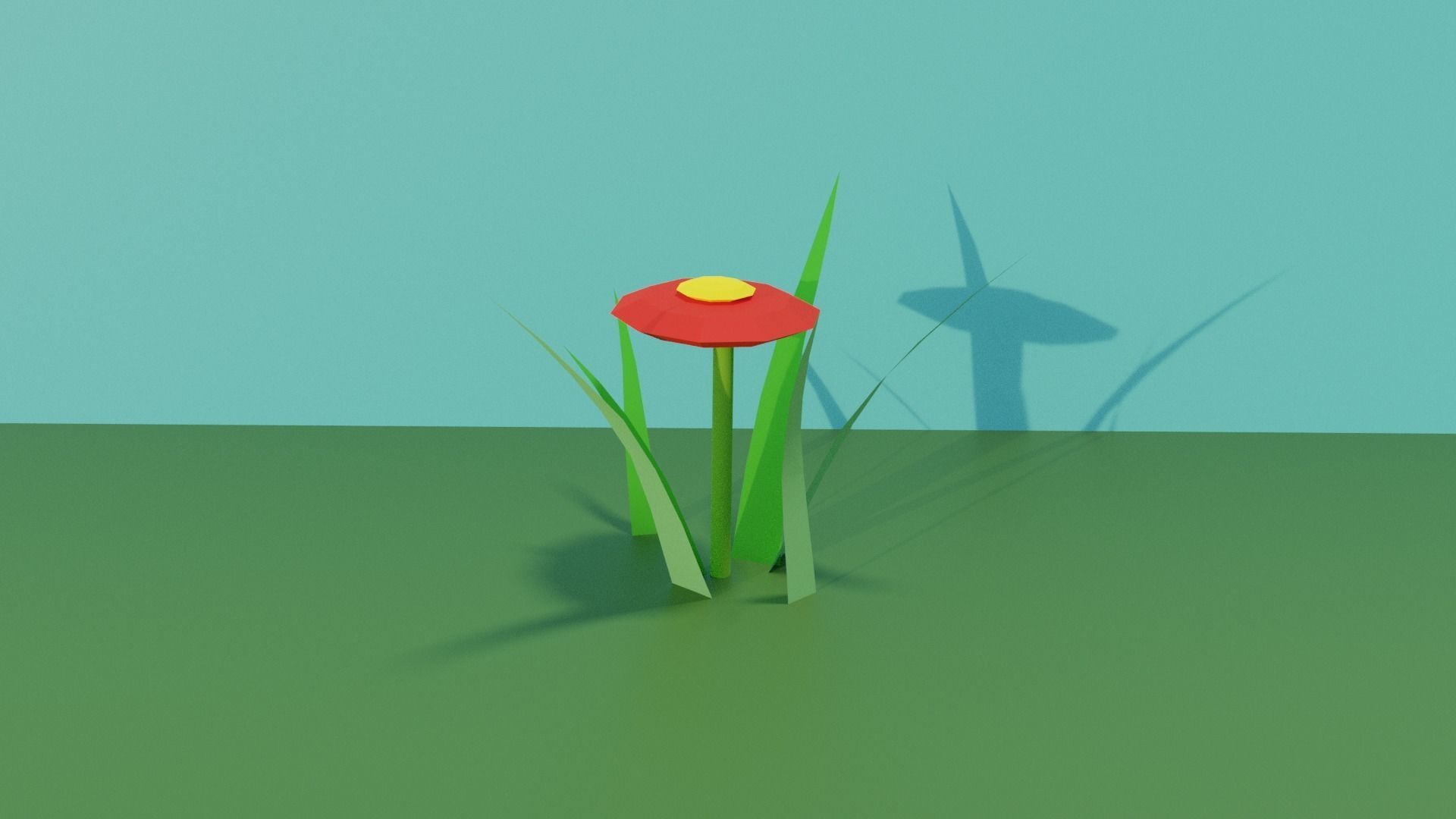 small plants collection Low-poly 3D model_15