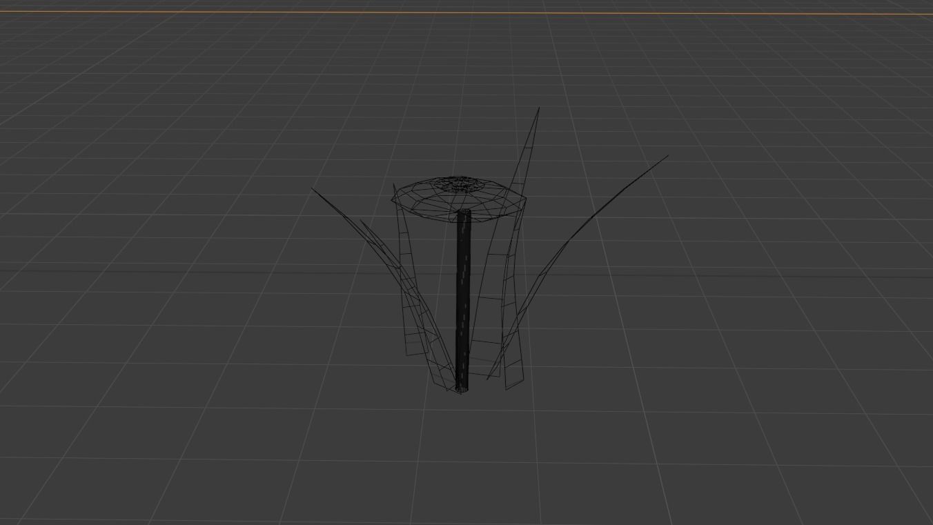 small plants collection Low-poly 3D model_16