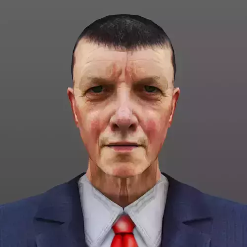 MAN 58 - WITH 250 ANIMATIONS Low-poly 3D model