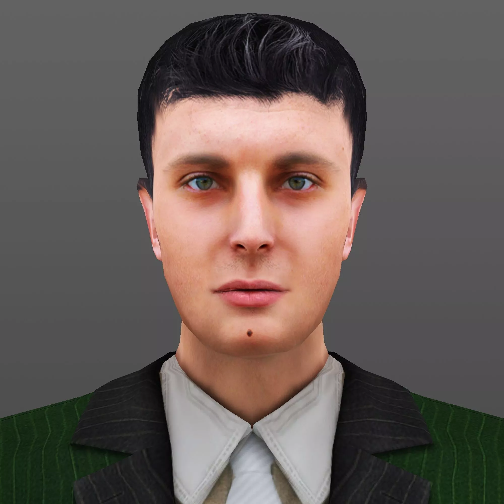 MAN 59 - WITH 250 ANIMATIONS Low-poly 3D model