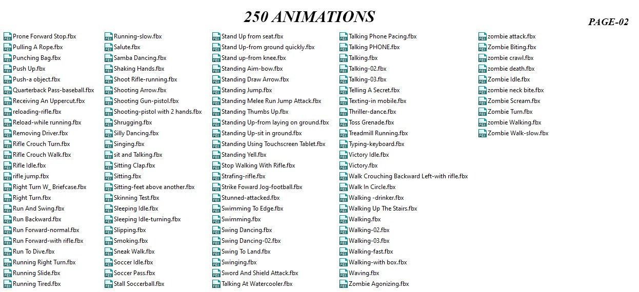 MAN 60 - WITH 250 ANIMATIONS Low-poly 3D model_6