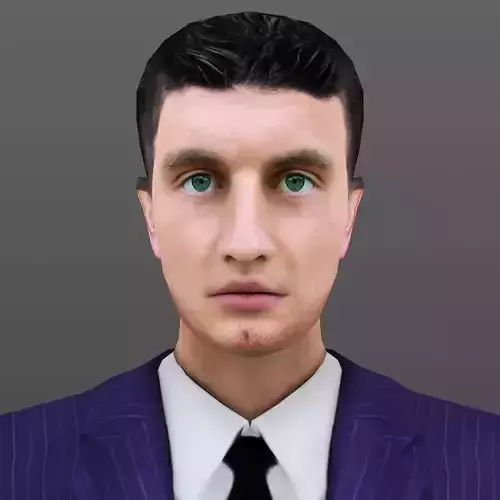 MAN 60 - WITH 250 ANIMATIONS Low-poly 3D model