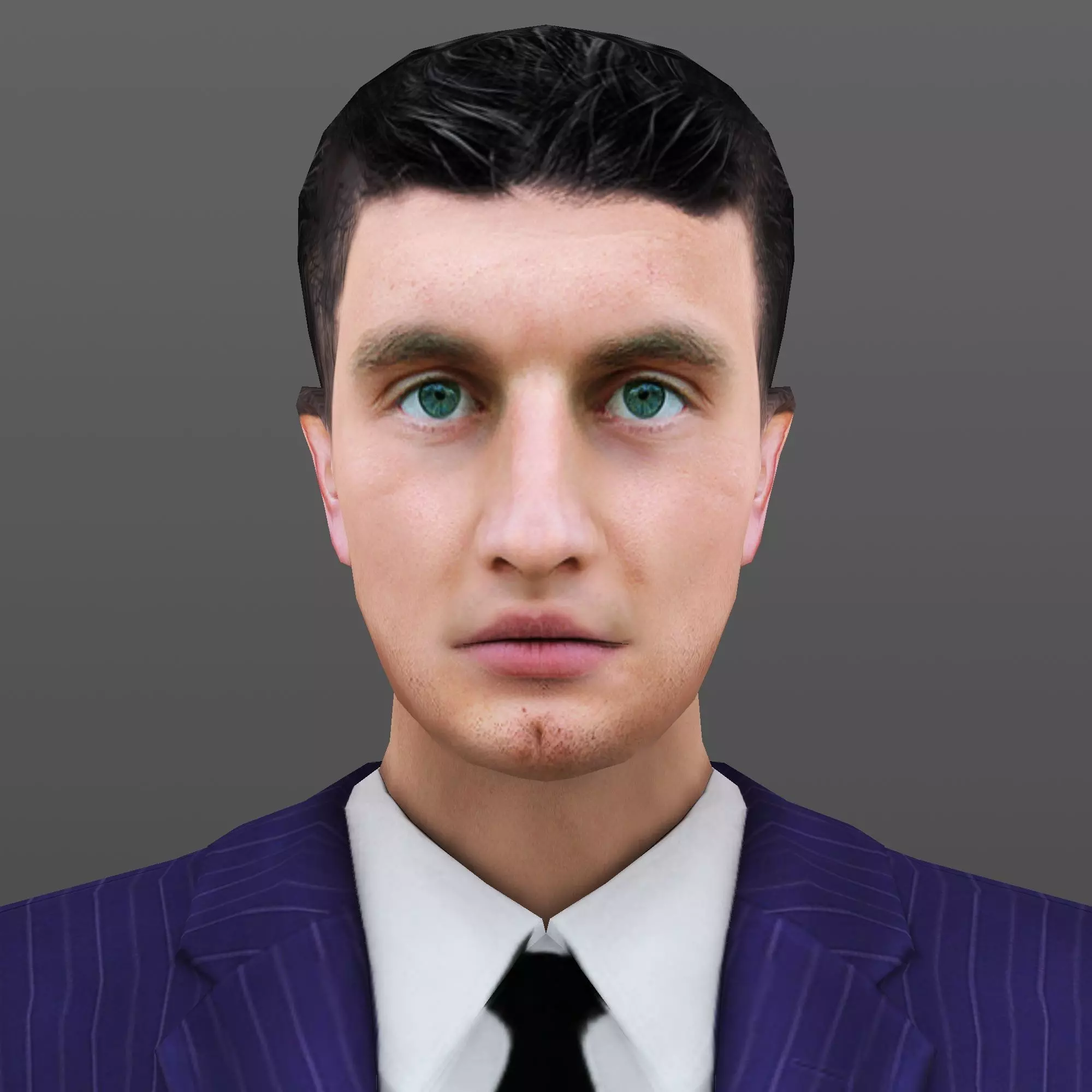 MAN 60 - WITH 250 ANIMATIONS Low-poly 3D model_0