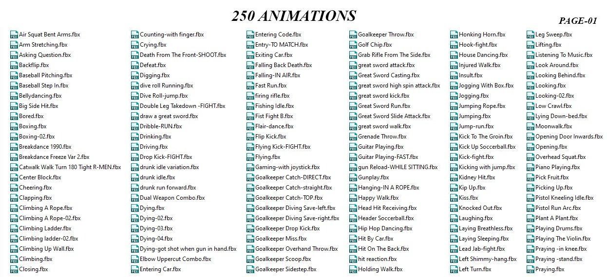 MAN 60 - WITH 250 ANIMATIONS Low-poly 3D model_5