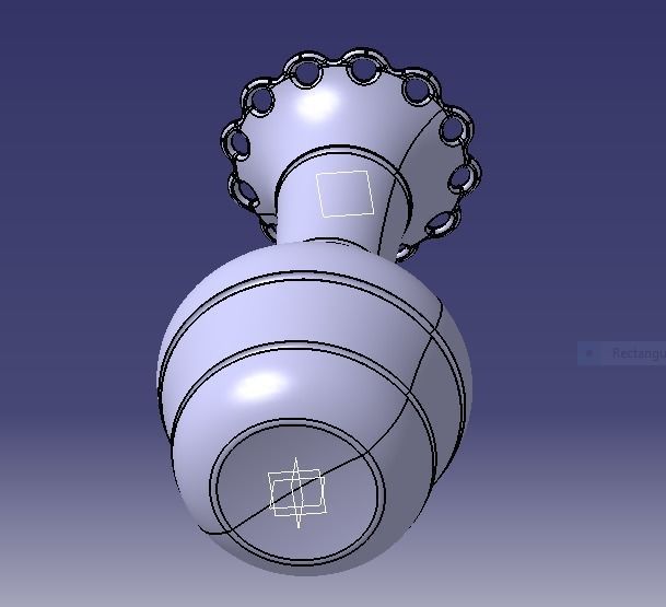 Flower Vase 3D print model_33
