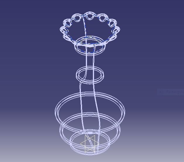 Flower Vase 3D print model_26