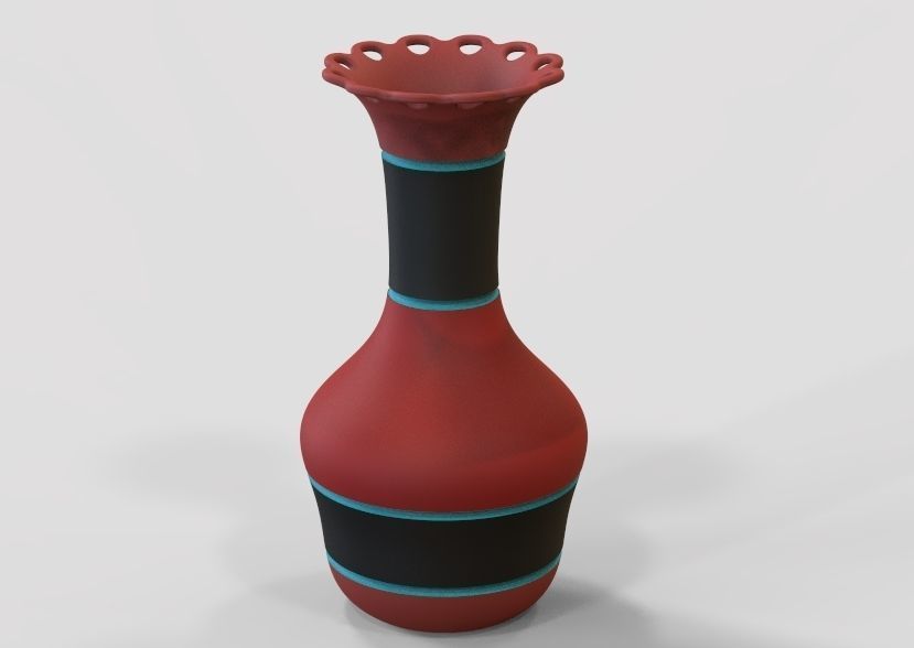 Flower Vase 3D print model_2
