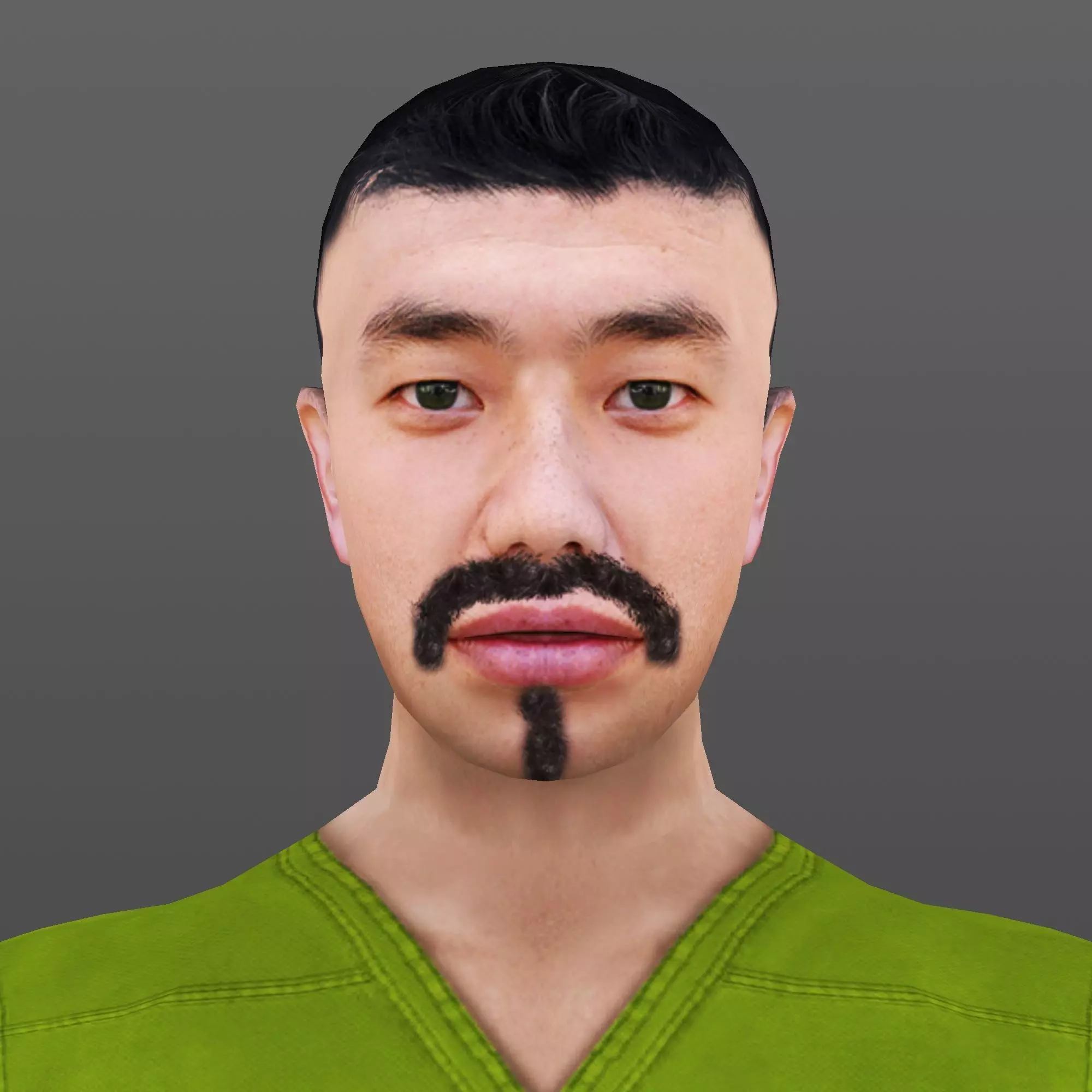 MAN 61 - WITH 250 ANIMATIONS Low-poly 3D model_0