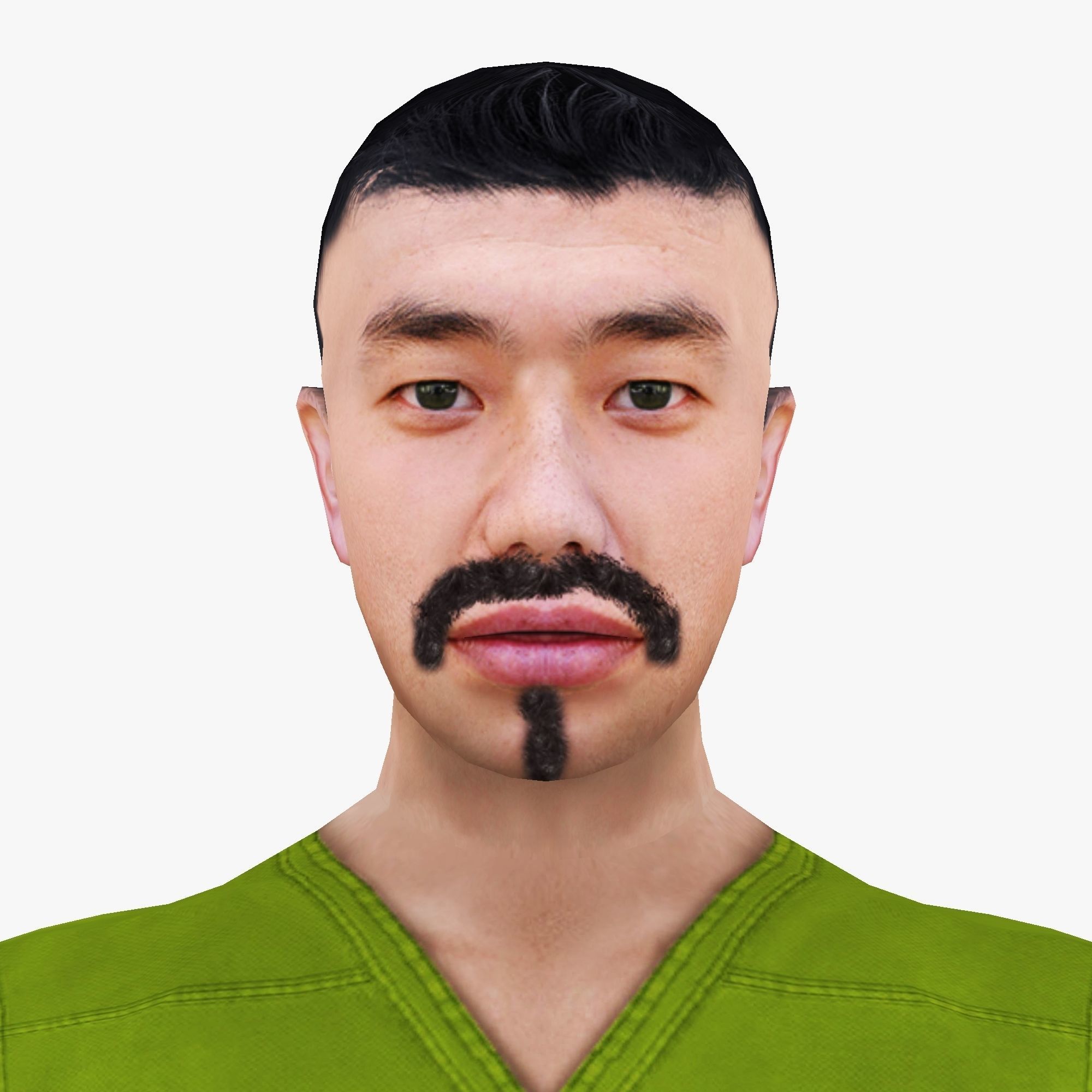 MAN 61 - WITH 250 ANIMATIONS Low-poly 3D model_8