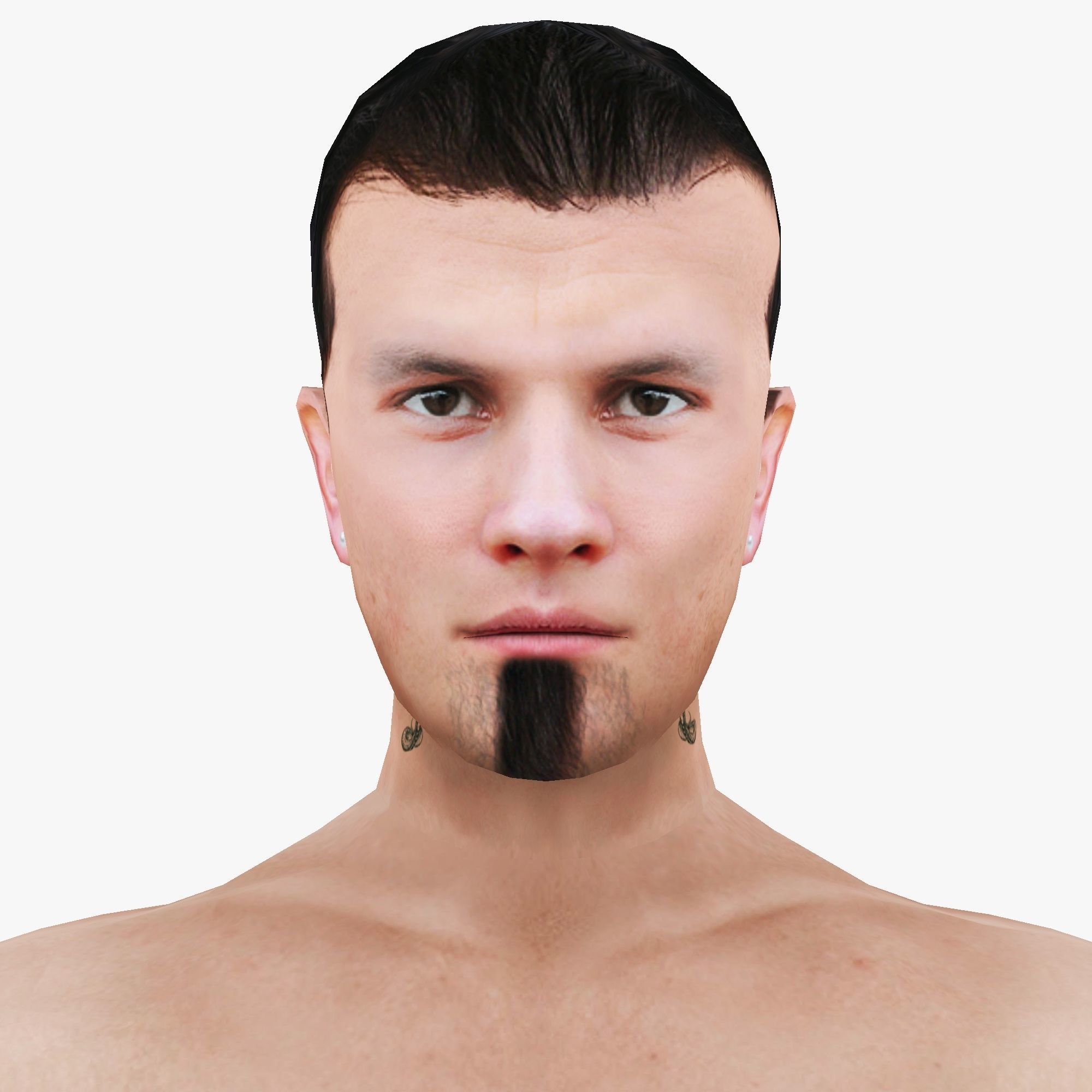 MAN 63 - WITH 250 ANIMATIONS Low-poly 3D model_8