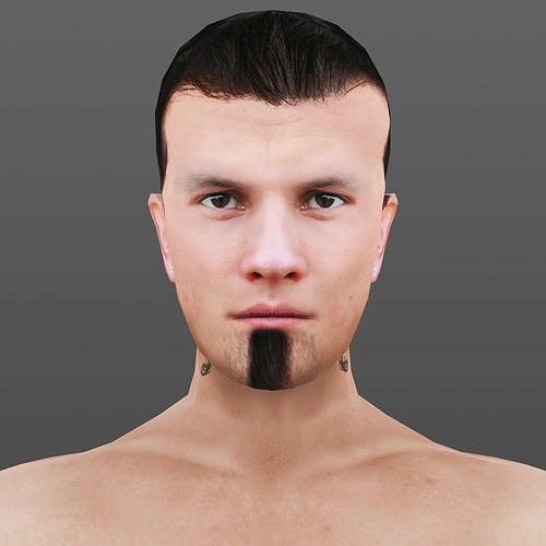 MAN 63 - WITH 250 ANIMATIONS Low-poly 3D model