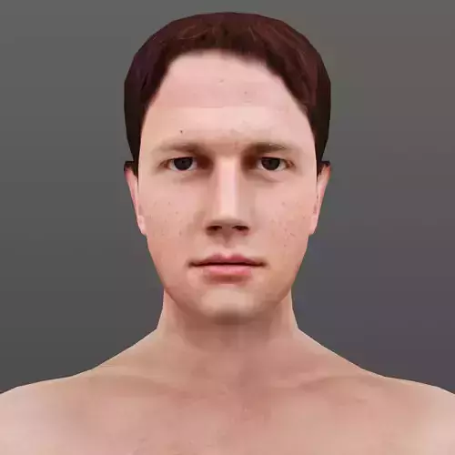 MAN 64 - WITH 250 ANIMATIONS Low-poly 3D model