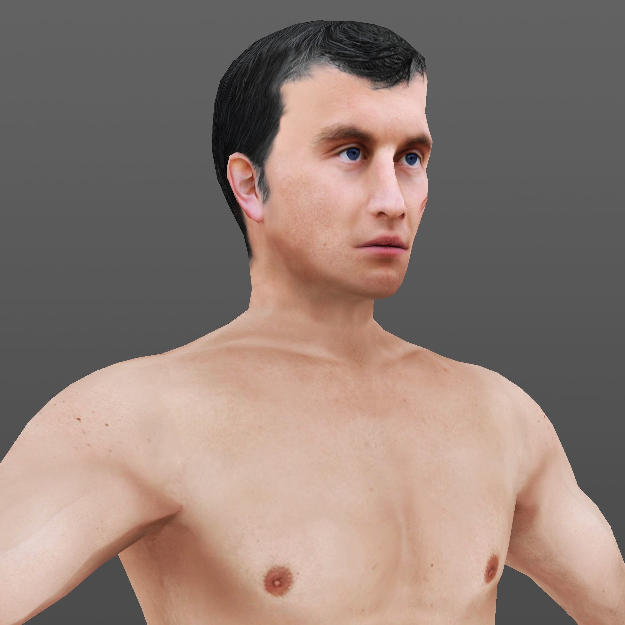 MAN 67 - WITH 250 ANIMATIONS Low-poly 3D model_9