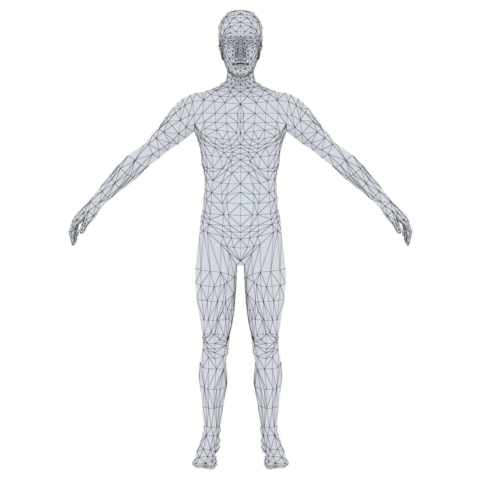 MAN 67 - WITH 250 ANIMATIONS Low-poly 3D model_12