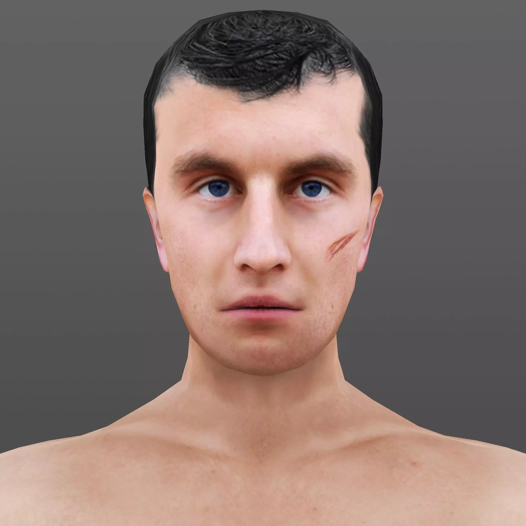 MAN 67 - WITH 250 ANIMATIONS Low-poly 3D model_0