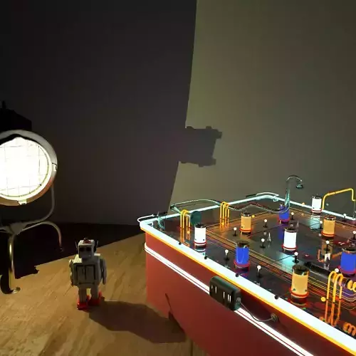Pinball Machine 3D model