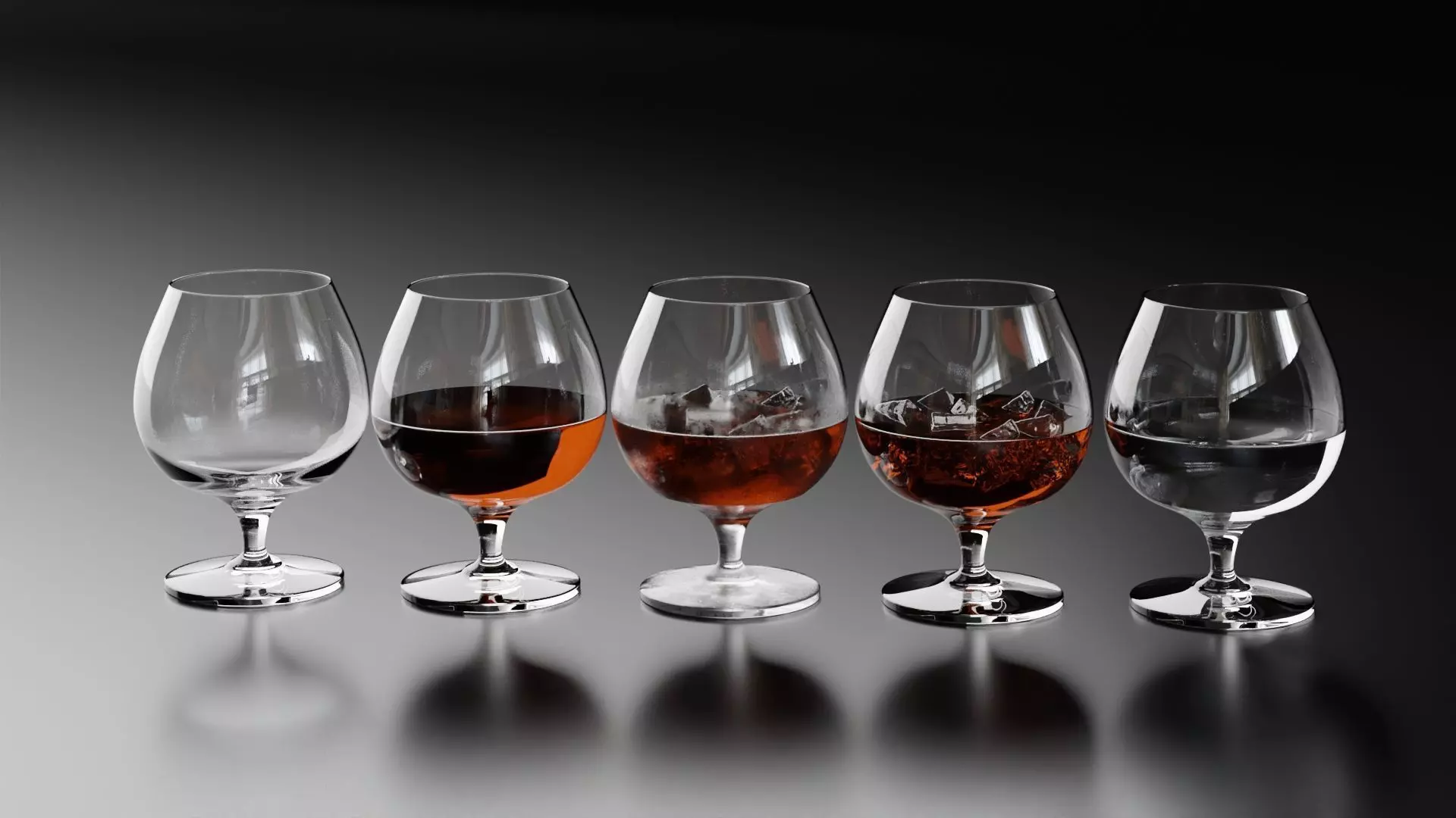 Brandy Snifter 1 3D model