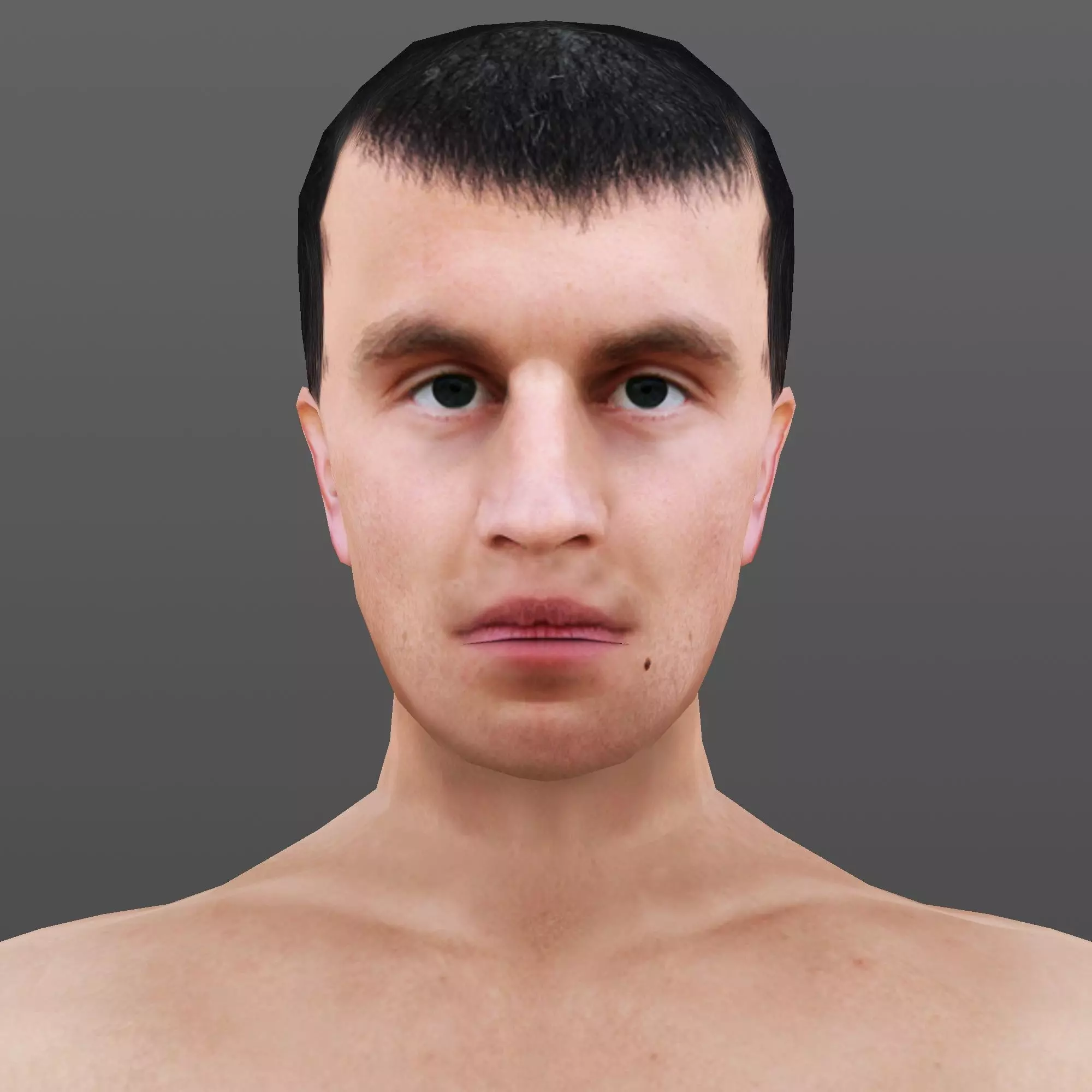 MAN 69 - WITH 250 ANIMATIONS Low-poly 3D model_0