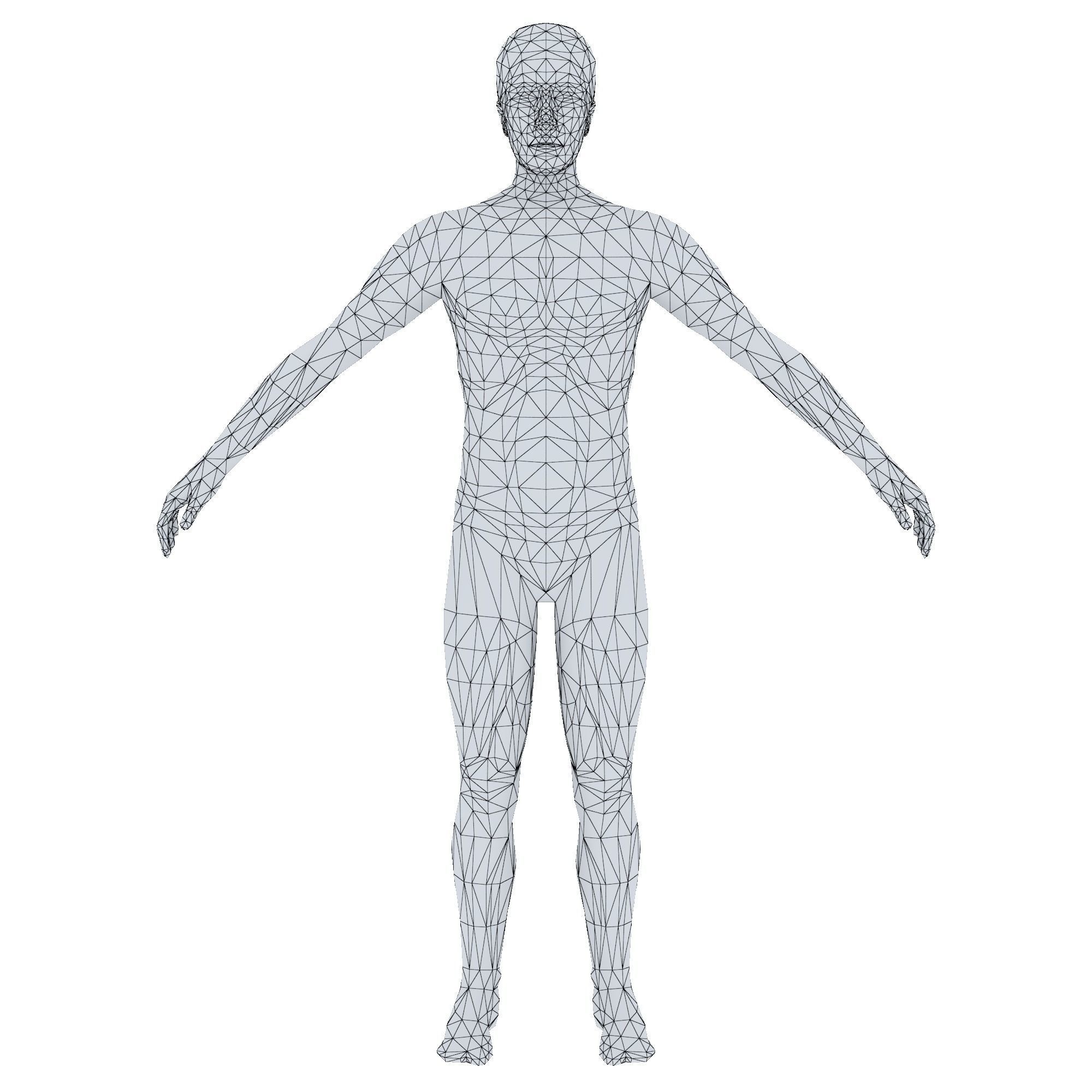 MAN 69 - WITH 250 ANIMATIONS Low-poly 3D model_12