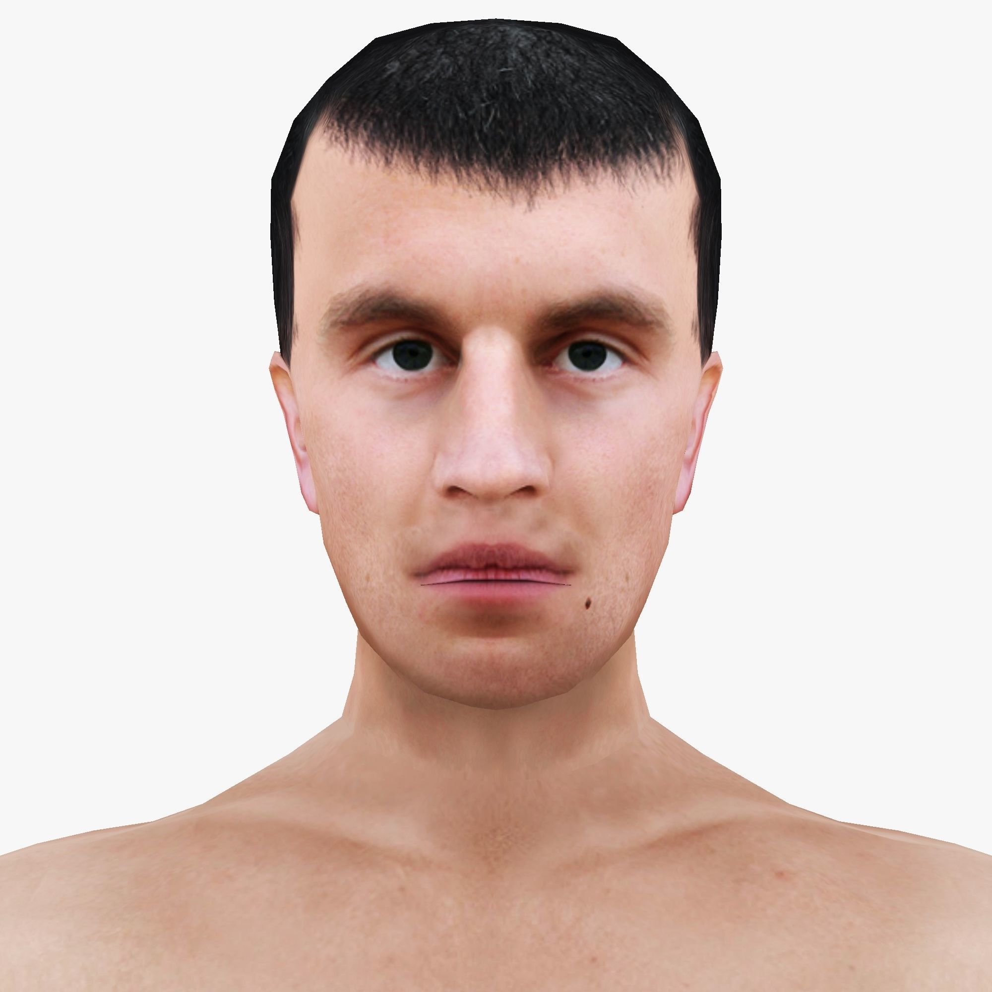 MAN 69 - WITH 250 ANIMATIONS Low-poly 3D model_10
