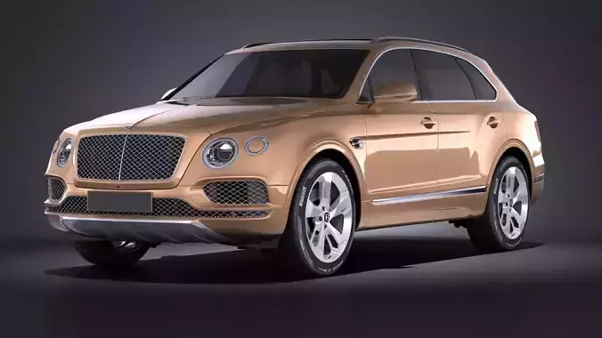 Bentley Bentayga 2016 VRAY
