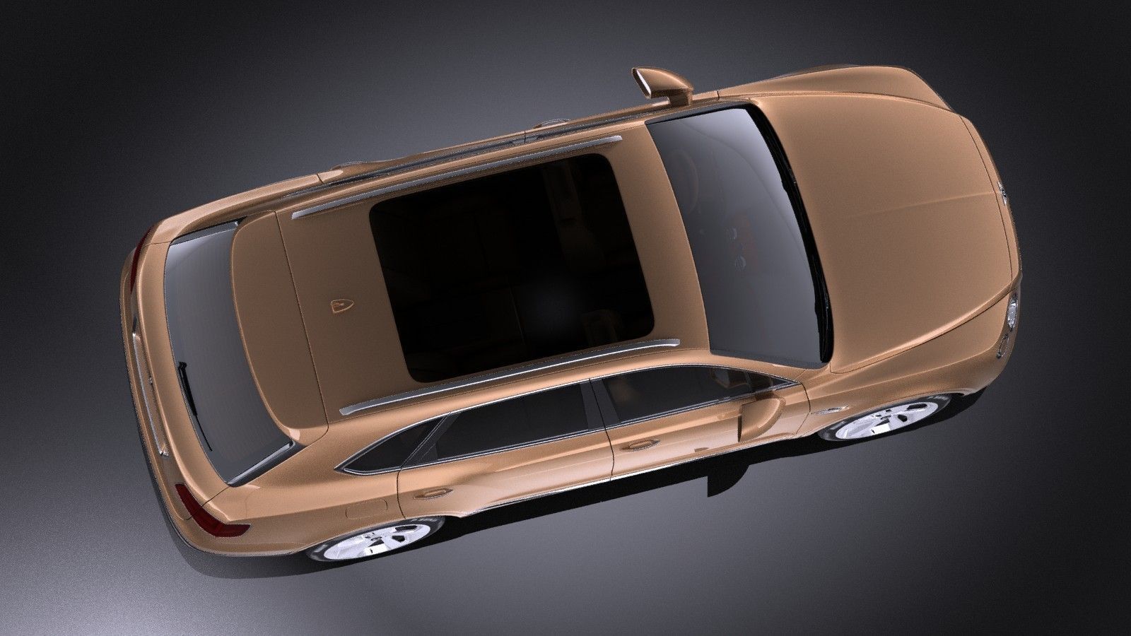 Bentley Bentayga 2016 VRAY 3D model_6