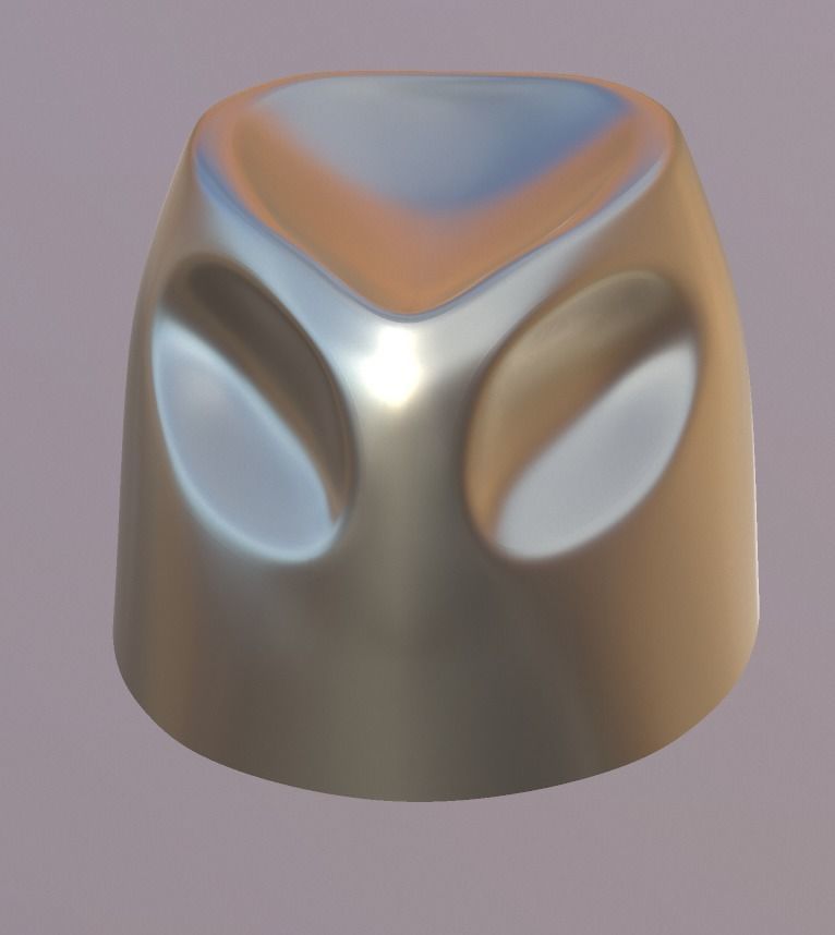 Hat block 3D print model_5