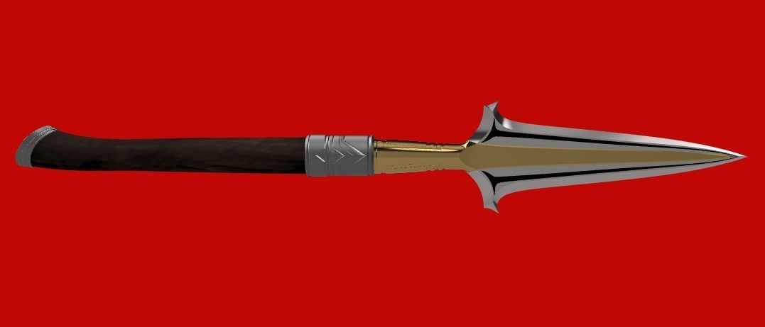 Assassins Creed Odyssey - Spear of Leonidas 3D print model_4