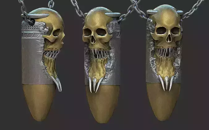 Bullet Doom Chain 3d model 