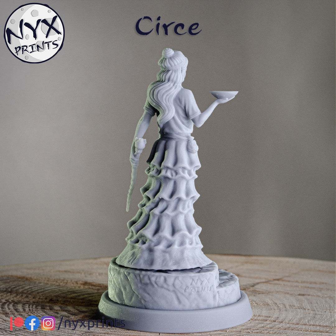 SORCERESS CIRCE 3D print model_9