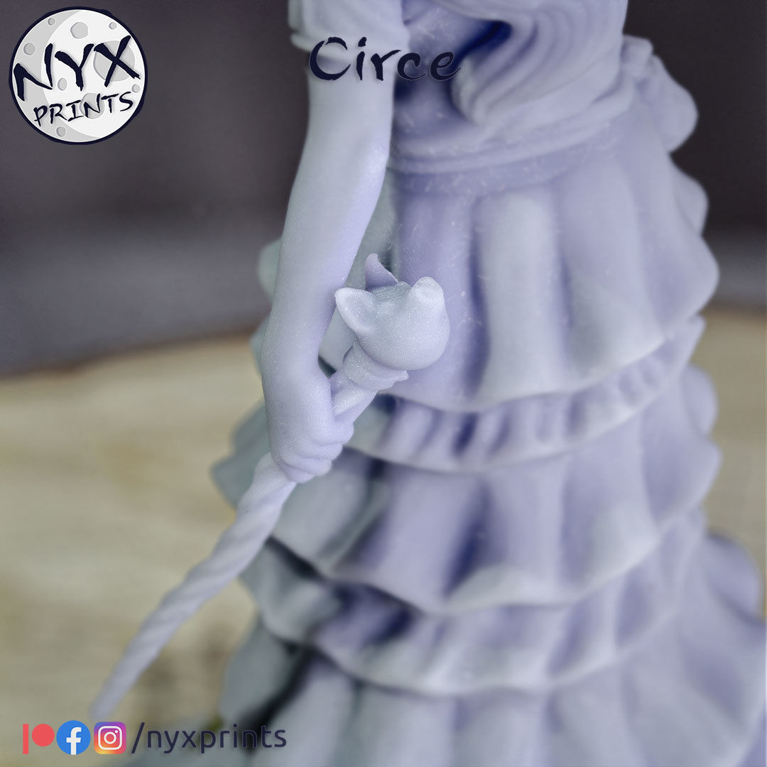 SORCERESS CIRCE 3D print model_10