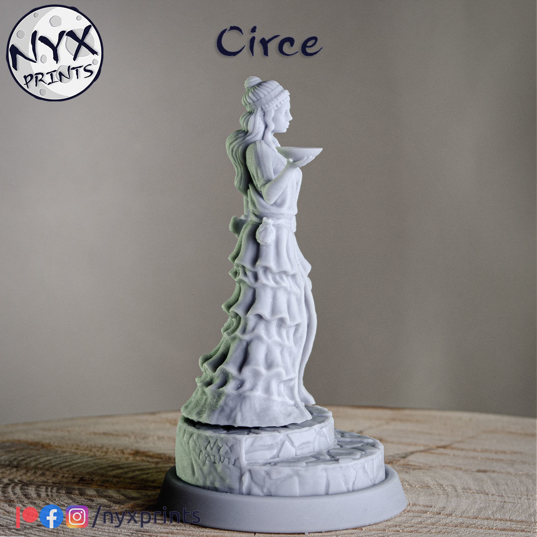 SORCERESS CIRCE 3D print model_8