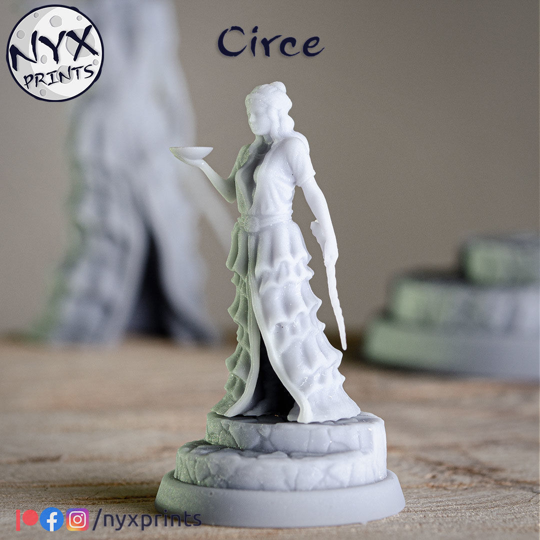 SORCERESS CIRCE 3D print model_13