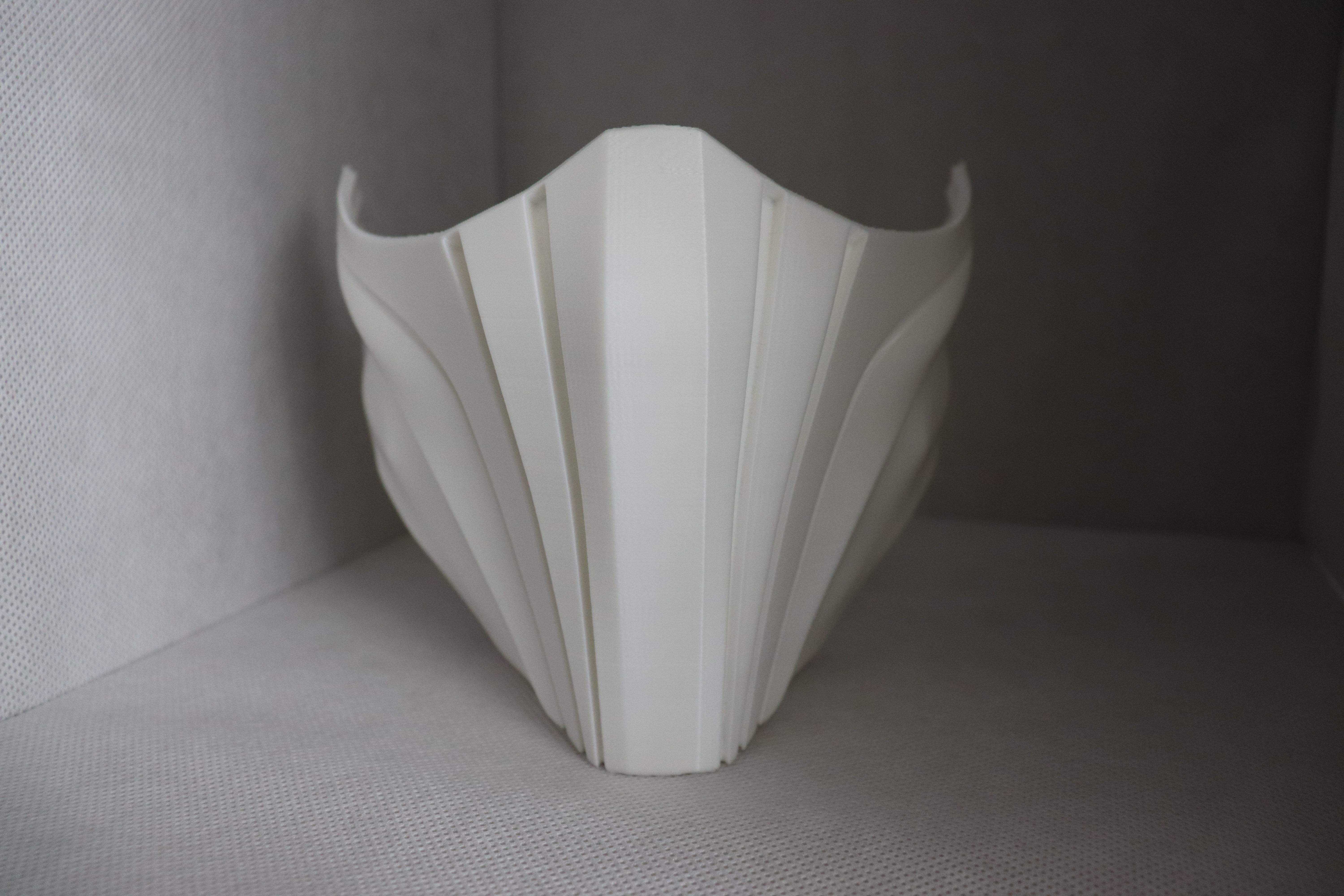 Skarlet Mask for face from MK 11 Mortal Kombat 2021 3D print model_10
