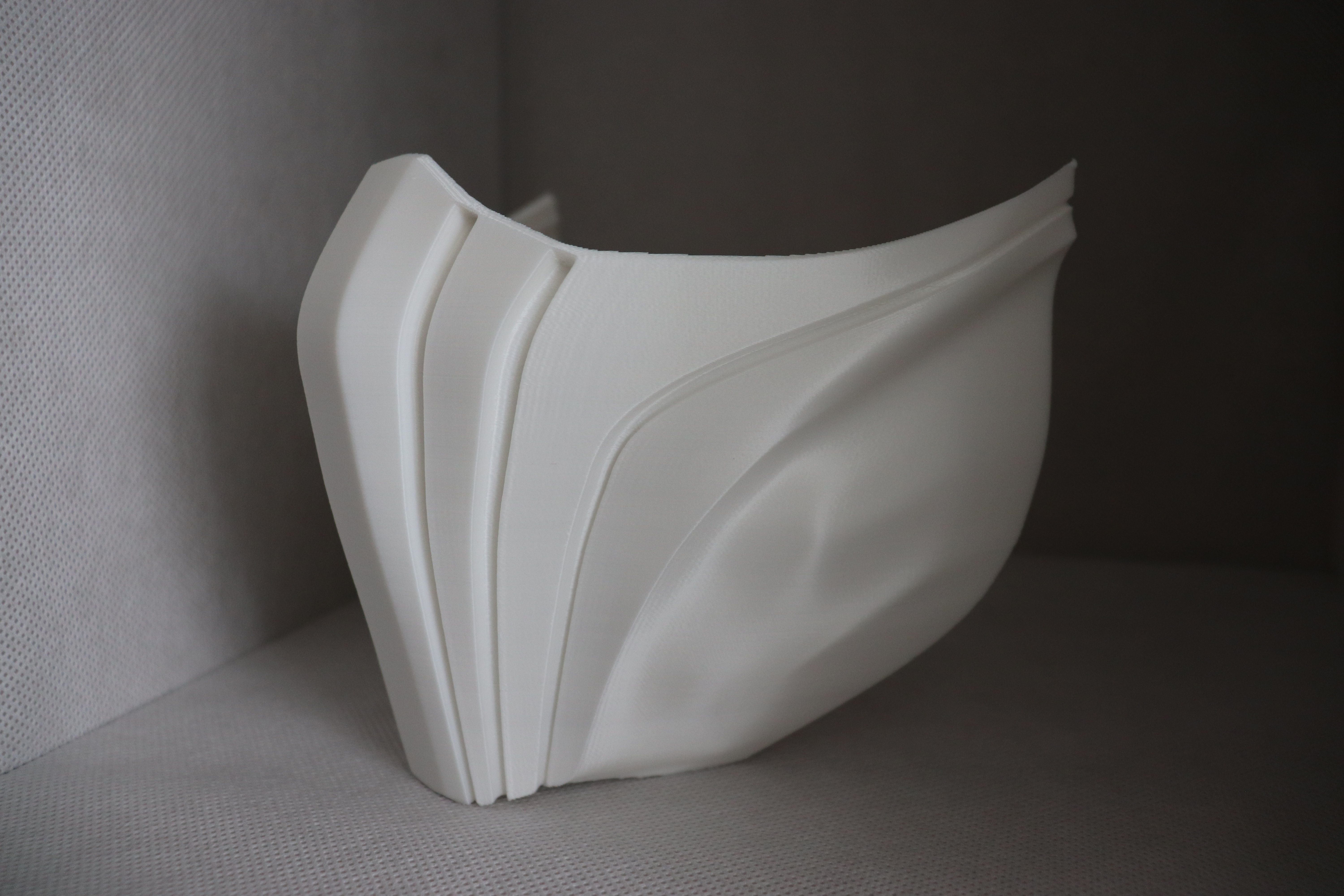 Skarlet Mask for face from MK 11 Mortal Kombat 2021 3D print model_8