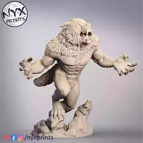 Lycaon of Arcadia - Werewolf Free 3D print model