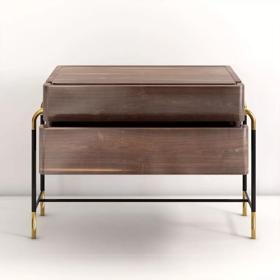 Side Table 3D model_0