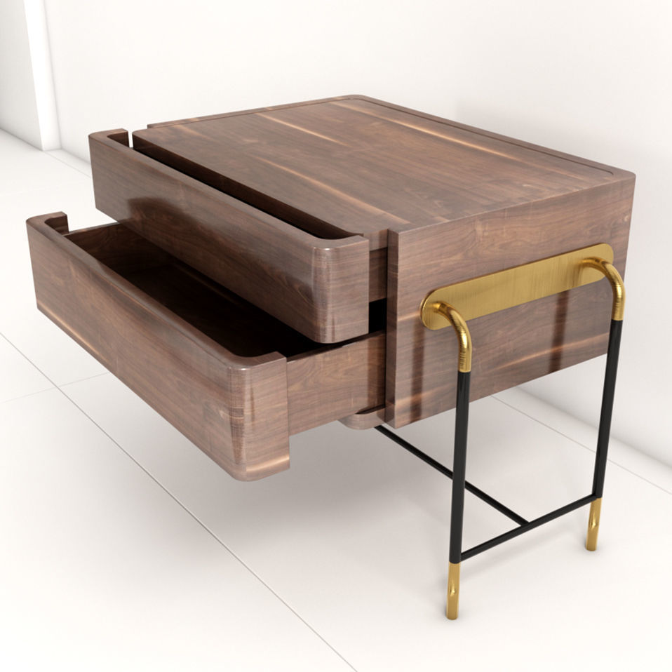 Side Table 3D model_1