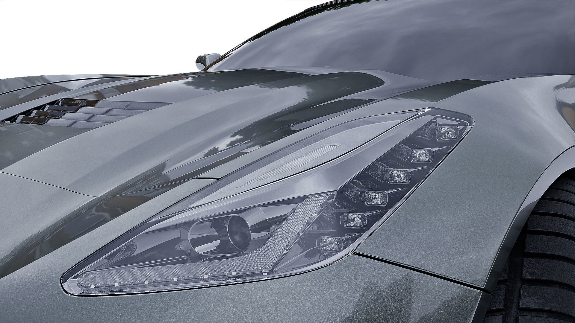 Chevrolet Corvette Stingray 3D model_5