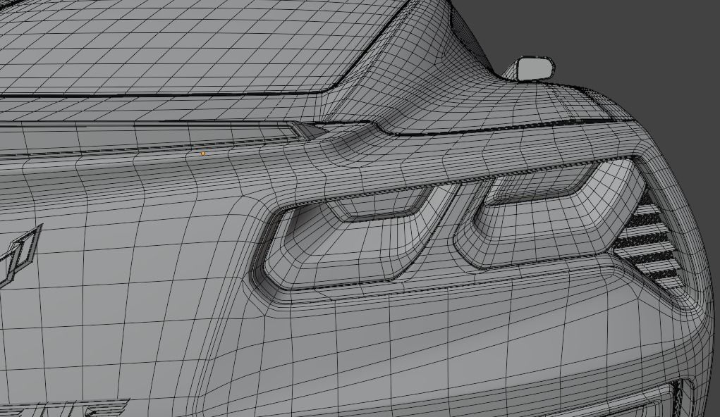 Chevrolet Corvette Stingray 3D model_16